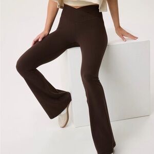 OFFLINE By Aerie Real Me High Waisted Crossover Flare Legging